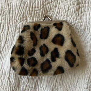 Leopard Print Coin Purse